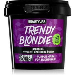 Beauty Jar Trendy Blondie prirodzene neutralizujúca maska pre blond vlasy 150 ml vyobraziť