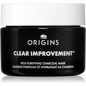 Origins Clear Improvement® Rich Purifying Charcoal Mask čistiaca maska s aktívnym uhlím 30 ml vyobraziť