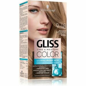 Schwarzkopf Gliss Color permanentná farba na vlasy odtieň 9-48 Nude Light Blonde 1 ks vyobraziť