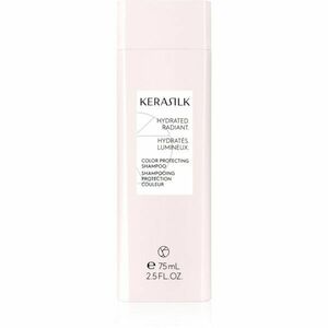 KERASILK Essentials Color Protecting Shampoo šampón pre farbené, chemicky ošetrené a zosvetlené vlasy 75 ml vyobraziť