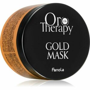 Fanola Oro Therapy Gold Mask hydratačná maska pre suché a nepoddajné vlasy 300 ml vyobraziť