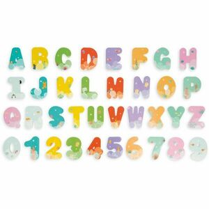 Janod Bath Toy Letters & Numbers hračka do vody 2 y+ 36 ks vyobraziť