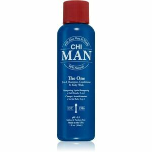 CHI Man The One 3 v 1 šampón, kondicionér a sprchový gél 30 ml vyobraziť
