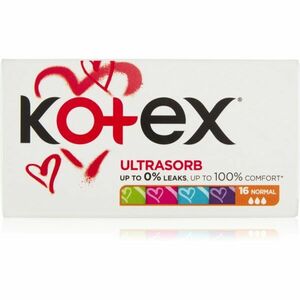 Kotex Ultra Sorb Normal tampóny 16 ks vyobraziť