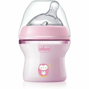Chicco Natural Feeling Pink Girl dojčenská fľaša 0 m+ 150 ml vyobraziť