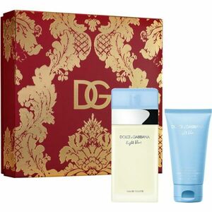 Dolce&Gabbana Light Blue Christmas darčeková sada pre ženy vyobraziť