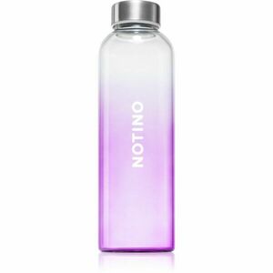 Notino Sport Collection Glass water bottle sklenená fľaša na vodu Purple 500 ml vyobraziť