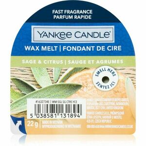 Yankee Candle Sage & Citrus vosk do aromalampy 22 g vyobraziť