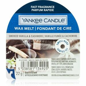 Yankee Candle Smoked Vanilla & Cashmere vosk do aromalampy 22 g vyobraziť