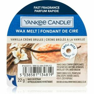 Yankee Candle Vanilla Crème Brûlée vosk do aromalampy 22 g vyobraziť