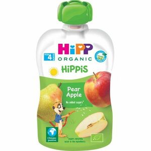 Hipp HiPPis BIO hruška-jablko ovocný príkrm 100 g vyobraziť