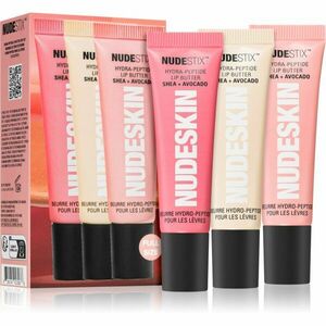 Nudestix Nudeskin Hydra-Peptide Lip Butter Tint Set darčeková sada (na pery) vyobraziť