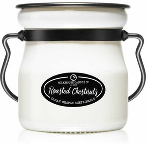 Milkhouse Candle Co. Creamery Roasted Chestnuts vonná sviečka Cream Jar 142 g vyobraziť