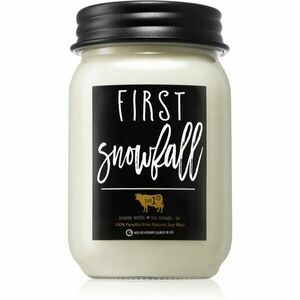 Milkhouse Candle Co. Farmhouse First Snowfall vonná sviečka Mason Jar 369 g vyobraziť