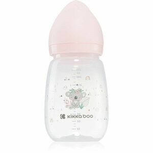 Kikkaboo Savanna Anti-colic Baby Bottle dojčenská fľaša 3 m+ Pink 260 ml vyobraziť