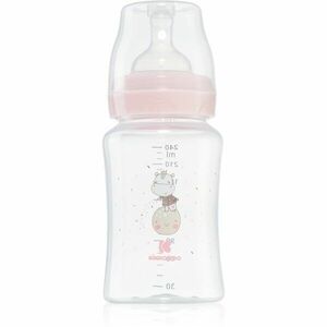 Kikkaboo Hippo Dreams dojčenská fľaša 3 m+ Pink 240 ml vyobraziť
