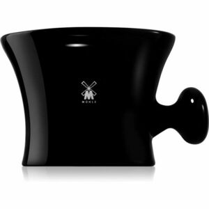 Mühle Accessories Porcelain Bowl for Mixing Shaving Cream porcelánová miska na holenie Black 1 ks vyobraziť