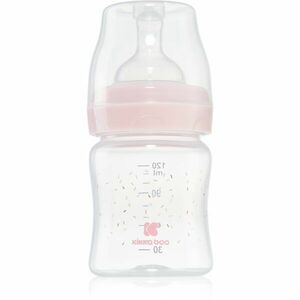 Kikkaboo Hippo Dreams dojčenská fľaša 0 m+ Pink 120 ml vyobraziť