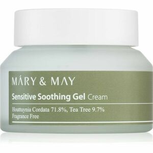 MARY & MAY Sensitive Soothing Gel Cream ľahký hydratačný gélový krém pre upokojenie a posilnenie citlivej pleti 70 g vyobraziť