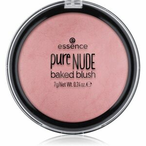 Essence pure NUDE baked púdrová lícenka odtieň 02 - Pink Flush 7 g vyobraziť
