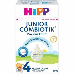 HiPP 4 JUNIOR Combiotik mliečna batoľacia výživa, 500 g vyobraziť