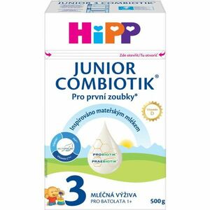 HiPP 3 JUNIOR Combiotik mliečna batoľacia výživa, 500g - HiPP 3 JUNIOR Combiotik 500 g vyobraziť