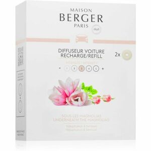 Maison Berger Paris Underneath The Magnolias vôňa do auta náhradná náplň 2x17 g vyobraziť