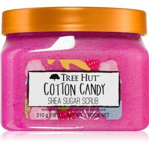 Tree Hut Cotton Candy Shea Sugar Scrub cukrový telový peeling 510 g vyobraziť