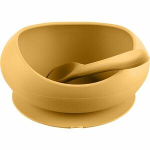 Zopa Silicone Tableware Set jedálenská sada Mustard Yellow 1 ks vyobraziť