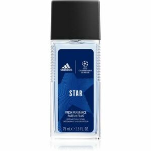 Adidas UEFA Champions League Star dezodorant v spreji pre mužov 75 ml vyobraziť