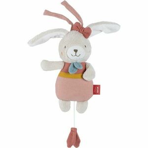 BABY FEHN fehnNATUR Musical Rabbit kontrastná závesná hračka s melódiou 1 ks vyobraziť