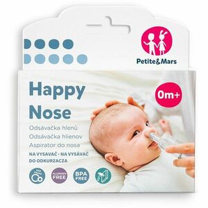 Petite&Mars Happy Nose odsávačka nosných hlienov 0 m+ 1 ks vyobraziť
