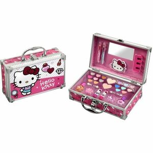 Hello Kitty Make-up Aluminum Set kozmetický kufrík (so zrkadielkom) pre deti vyobraziť