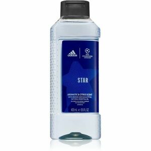 Adidas UEFA Champions League Star osviežujúci sprchový gél pre mužov 400 ml vyobraziť