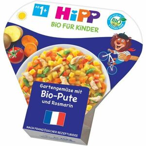Hipp BIO zelenina zo zahrádky s BIO morčacím mäsom a rozmarínom detský príkrm 250 g vyobraziť
