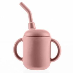 Zopa Silicone Mug hrnček 2 v 1 Old Pink 1 ks vyobraziť