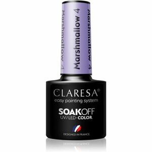 Claresa SoakOff UV/LED Color Marshmallow gélový lak na nechty odtieň 4 5 g vyobraziť