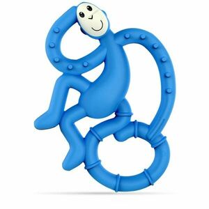 Matchstick Monkey Mini Monkey Teether hryzadielko s antimikrobiálnou prísadou Blue 1 ks vyobraziť