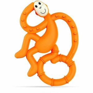 Matchstick Monkey Mini Monkey Teether hryzadielko s antimikrobiálnou prísadou Orange 1 ks vyobraziť