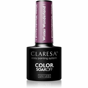 Claresa SoakOff UV/LED Color Winter Wonderland gélový lak na nechty odtieň 5 g vyobraziť