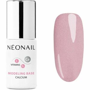 NEONAIL Modeling Base Calcium podkladový lak pre gélové nechty s vápnikom odtieň Luminous Pink 7, 2 ml vyobraziť