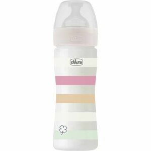Chicco Well-being Colors dojčenská fľaša Girl 2 m+ 250 ml vyobraziť