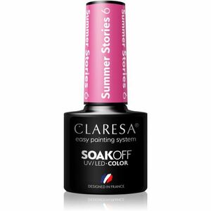 Claresa SoakOff UV/LED Color Summer Stories gélový lak na nechty odtieň 6 5 g vyobraziť