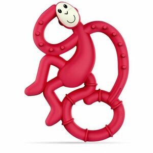 Matchstick Monkey Mini Monkey Teether hryzadielko s antimikrobiálnou prísadou Ruby 1 ks vyobraziť