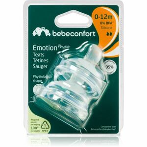 Bebeconfort Emotion Physio Medium Flow cumlík na fľašu 0-12 m 2 ks vyobraziť