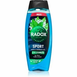 Radox Mineral Therapy sprchový gél pre mužov maxi Mint & Sea Salt 450 ml vyobraziť