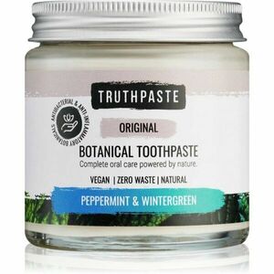 Truthpaste Original prírodná zubná pasta Peppermint & Wintergreen 100 ml vyobraziť