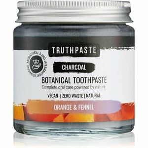 Truthpaste Charcoal prírodná zubná pasta Fennel & Orange 100 ml vyobraziť