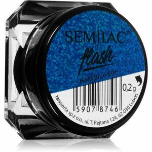 Semilac Flash trblietavý prášok na nechty odtieň Holo Blue 691 0, 2 g vyobraziť