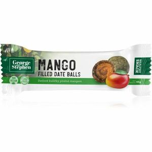 George and Stephen Filled Date Balls plnené datľové guľôčky Mango 45 g vyobraziť